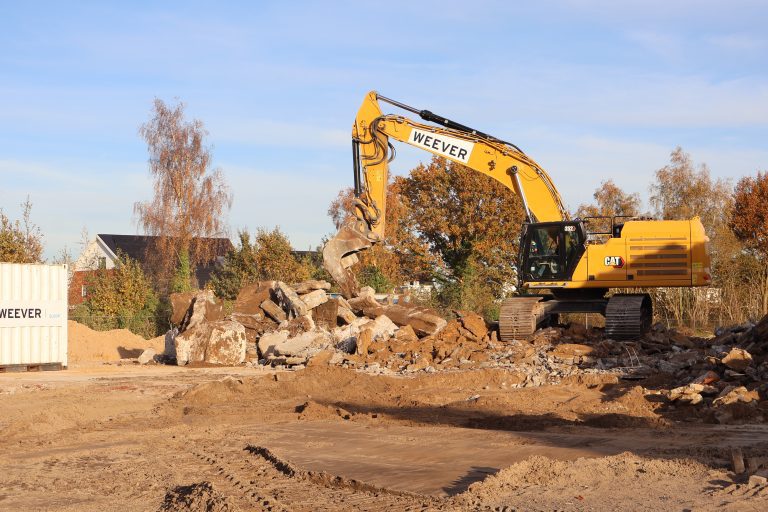 Voortgang sloop en bouwrijp maken IJsseldal Wesepe